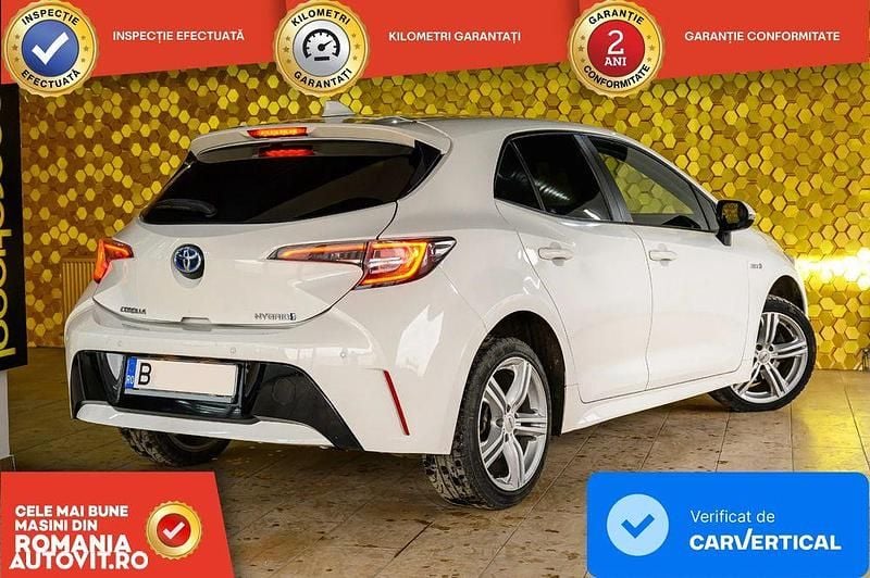 Second-hand Toyota Corolla 122 CP (89 kW) 2019 Culoarealb Hatchback