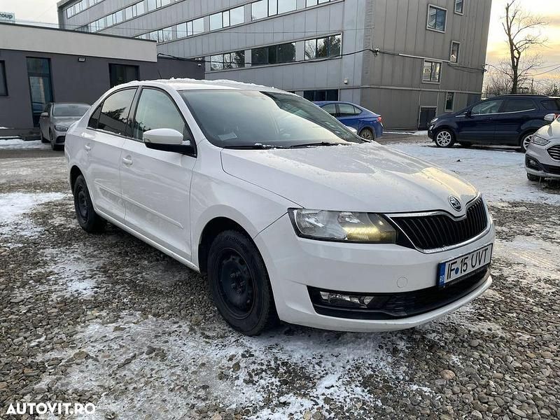 Culoarealb Utilizat 2018 Skoda Rapid Ambition Berlinǎ | 5.850 EUR (Preț bun) - Imagine 1/4
