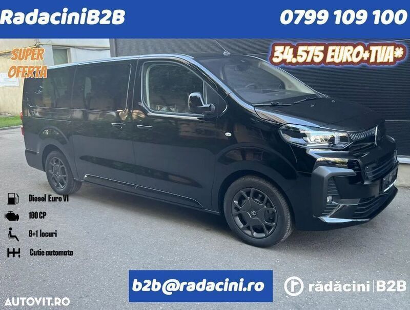 Rosu Nouă 2024 Citroën Spacetourer Van | 41.836 EUR - Imagine 1/4
