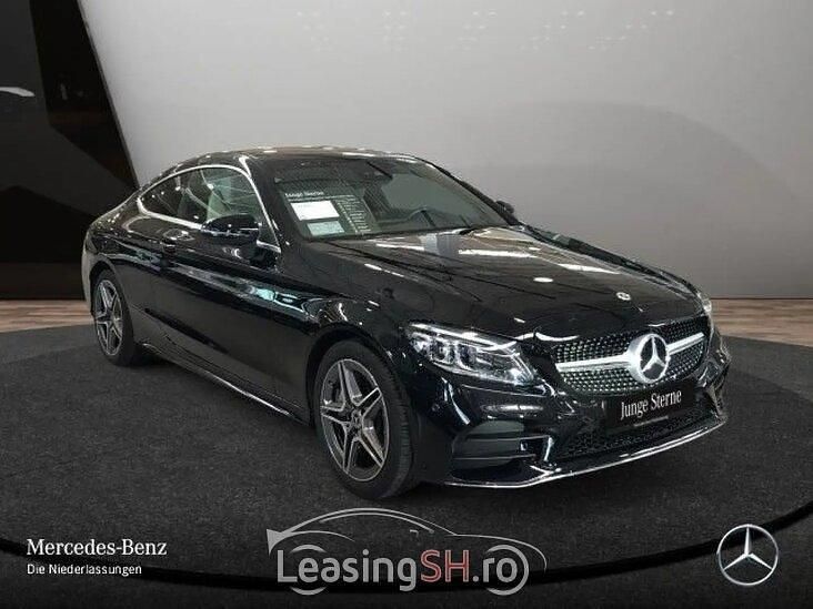 Negru Utilizat 2022 Mercedes C300 Coupe | 46.800 EUR - Imagine 1/4
