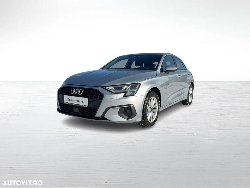 Culoareargint Utilizat 2022 Audi A3 Advanced | 17.650 EUR (Super Preț) - Imagine 1/4