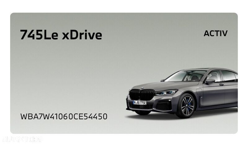 Gri Utilizat 2020 BMW 745e Berlinǎ | 59.900 EUR - Imagine 1/4