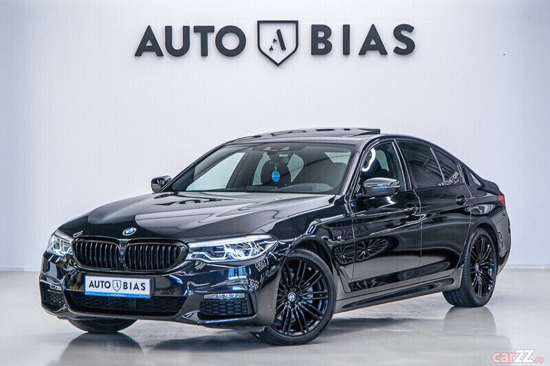 Negru Utilizat 2019 BMW 520 M Sport Berlinǎ | 25.950 EUR (Preț OK) - Imagine 1/4