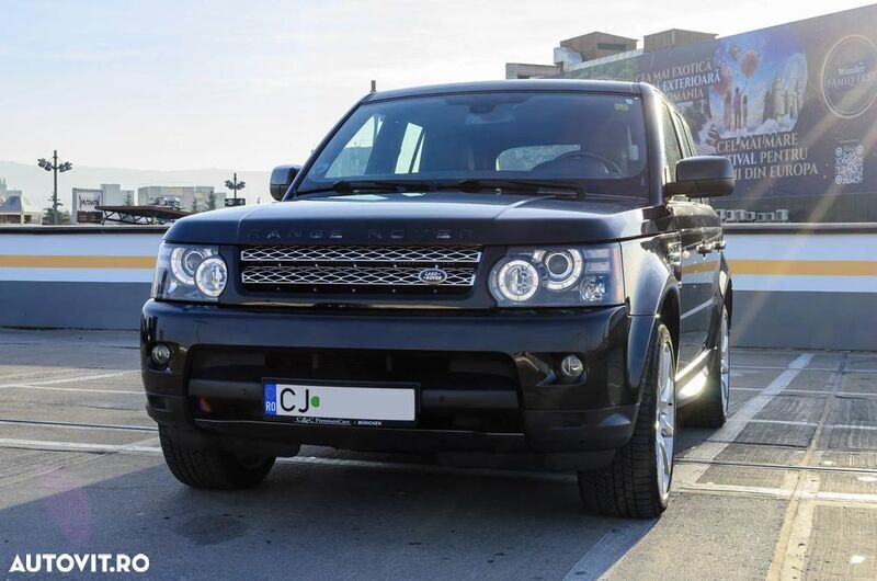 Negru Utilizat 2012 Land Rover Range Rover Sport HSE SUV | 16.900 EUR (Preț OK) - Imagine 1/4