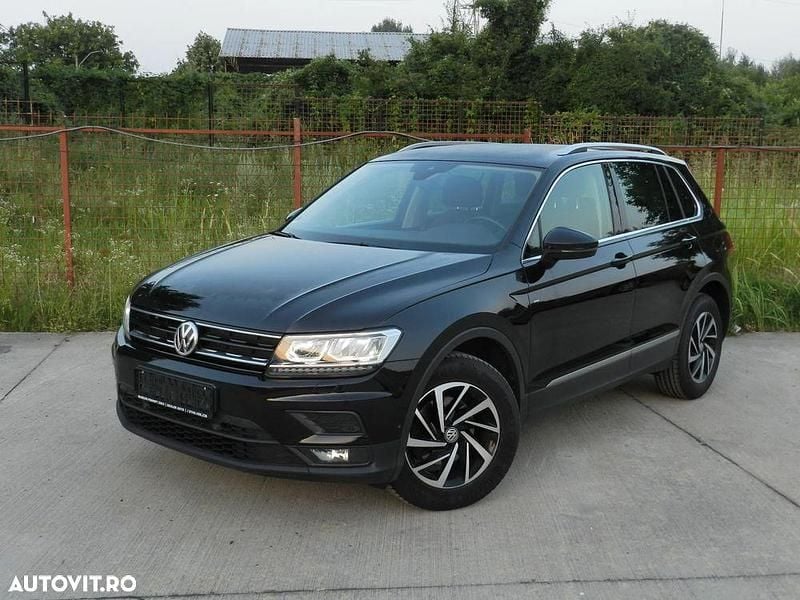 Negru Utilizat 2019 VW Tiguan Highline SUV | 17.800 EUR (Super Preț) - Imagine 1/4