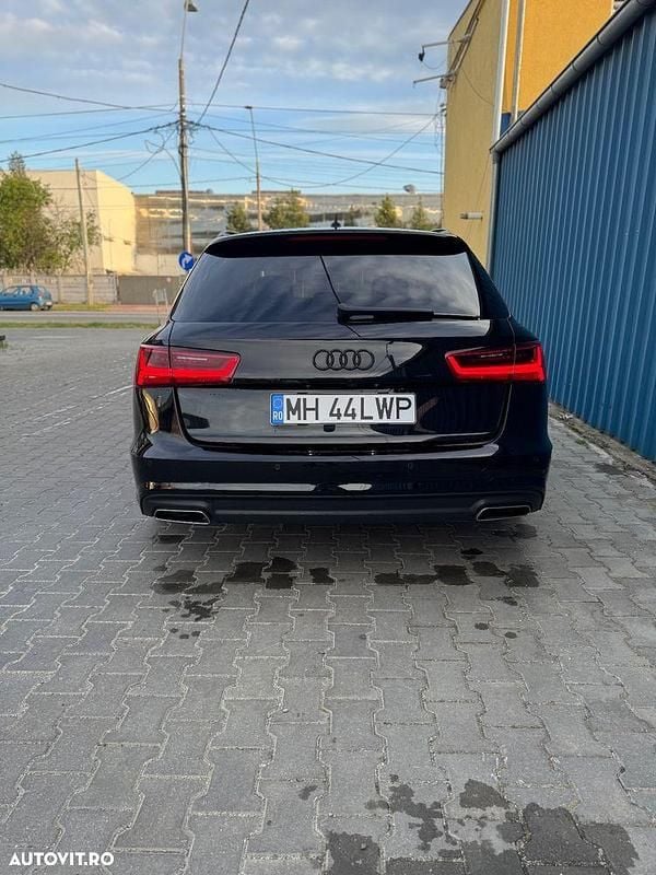 Negru Utilizat 2017 Audi A6 Break | 13.499 EUR (Preț bun) - Imagine 1/4
