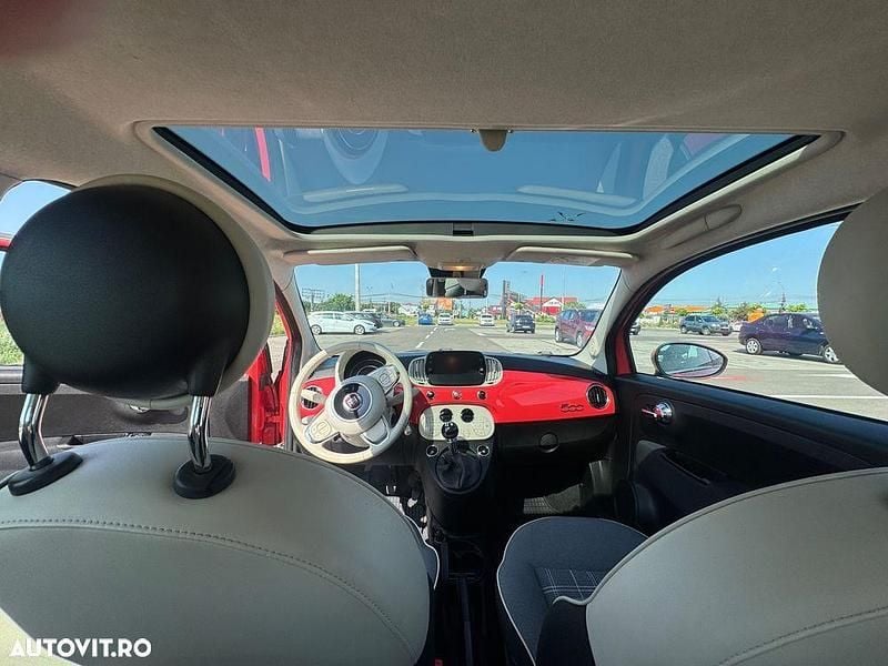 Culoarerosu Utilizat 2018 Fiat 500 | 8.500 EUR (Preț OK) - Imagine 1/4