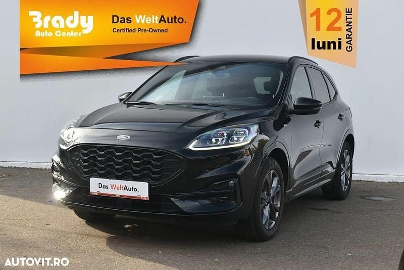 Culoarenegru Utilizat 2022 Ford Kuga ST-Line SUV | 21.000 EUR (Preț bun) - Imagine 1/4