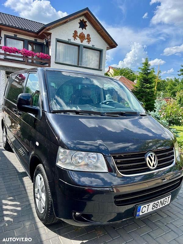 Negru Utilizat 2005 VW Multivan Monovolum | 12.500 EUR - Imagine 1/4