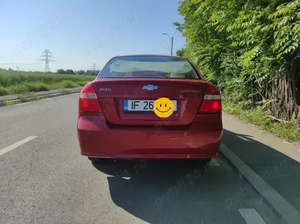 Rosu Utilizat 2008 Chevrolet Aveo Berlinǎ | 7.000 EUR - Imagine 1/4