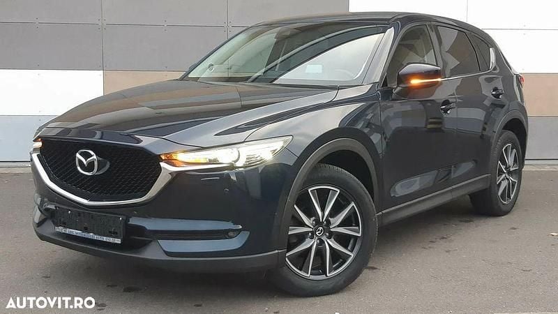 Culoarealbastru Second-hand 2018 Mazda CX-5 Exclusive-Line SUV | 13.950 EUR (Preț OK) - Imagine 1/4