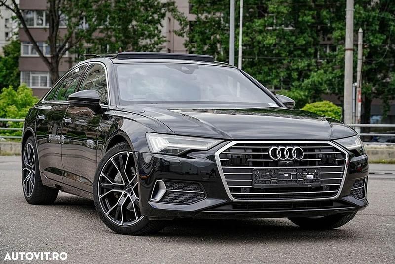 Negru Utilizat 2020 Audi A6 Business Berlinǎ | 29.399 EUR (Preț bun) - Imagine 1/4