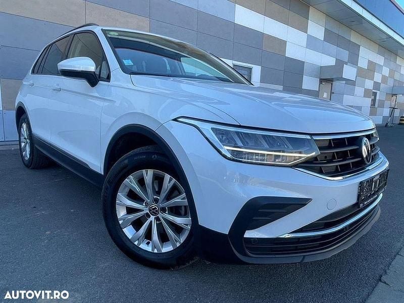 Alb Utilizat 2021 VW Tiguan Comfortline SUV | 19.690 EUR (Super Preț) - Imagine 1/4