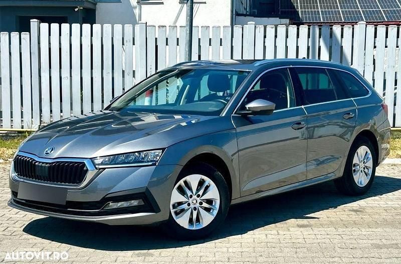 Gri Utilizat 2022 Skoda Octavia SportLine Break | 14.900 EUR (Super Preț) - Imagine 1/4