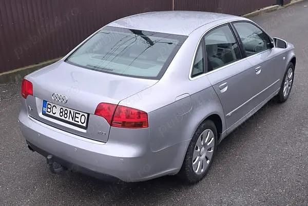 Second-hand Audi A4 136 CP (100 kW) 2007 Argintiu Berlinǎ