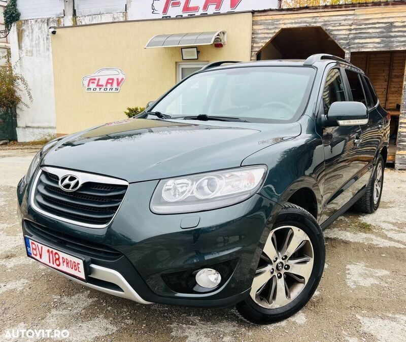 Gri Utilizat 2012 Hyundai Santa Fe Premium SUV | 7.650 EUR (Preț bun) - Imagine 1/4