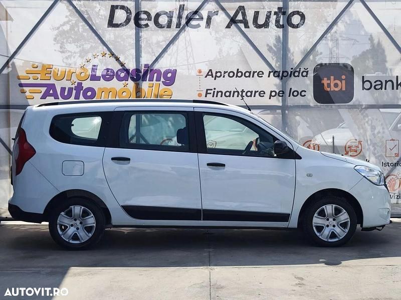 Second-hand Dacia Lodgy Lauréate 115 CP (84 kW) 2019 Alb Monovolum