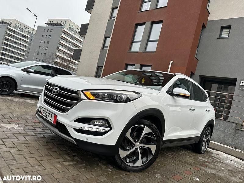 Culoarealb Second-hand 2016 Hyundai Tucson Premium SUV | 13.990 EUR (Preț OK) - Imagine 1/4