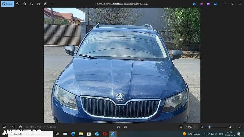 Culoarealbastru Utilizat 2013 Skoda Octavia Classic Break | 4.900 EUR (Preț OK) - Imagine 1/4