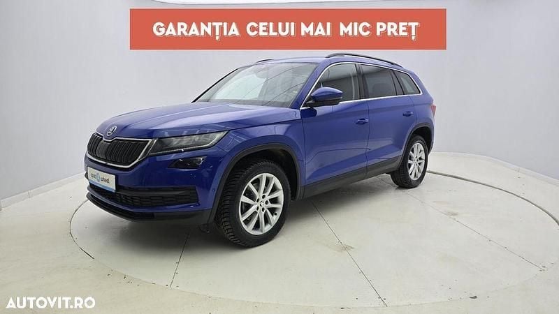 Culoarealbastru Utilizat 2021 Skoda Kodiaq Ambition SUV | 26.950 EUR (Preț OK) - Imagine 1/3
