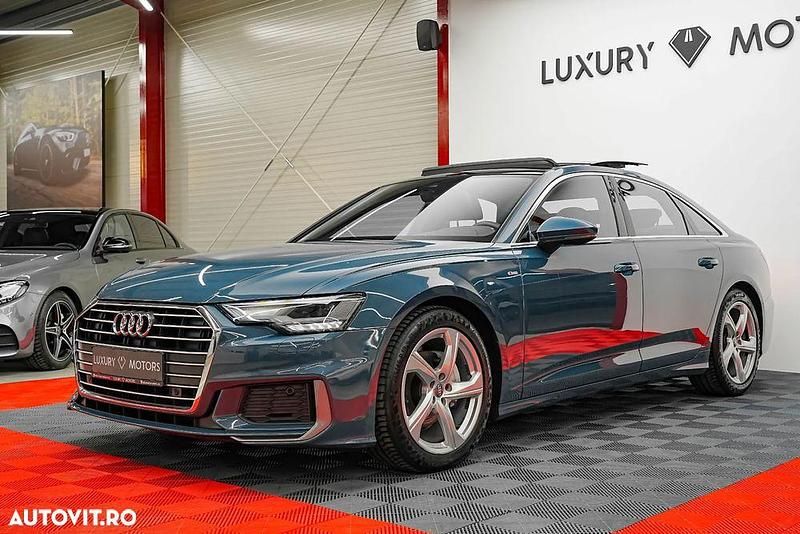 Culoarealbastru Utilizat 2020 Audi A6 S-Line Berlinǎ | 36.300 EUR (Preț OK) - Imagine 1/4