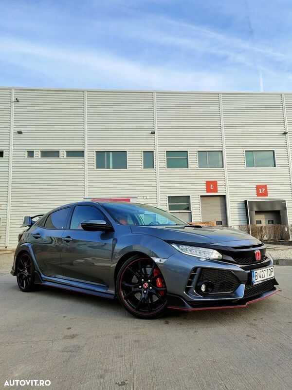 Gri Utilizat 2019 Honda Civic Type R Hatchback | 29.900 EUR (Preț OK) - Imagine 1/4