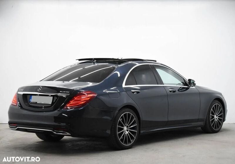 Second-hand Mercedes S350 258 CP (189 kW) 2015 Albastru Berlinǎ