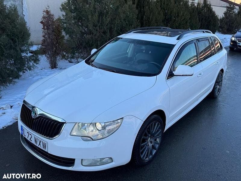 Culoarealb Second-hand 2012 Skoda Superb Elegance Break | 5.500 EUR (Preț OK) - Imagine 1/4