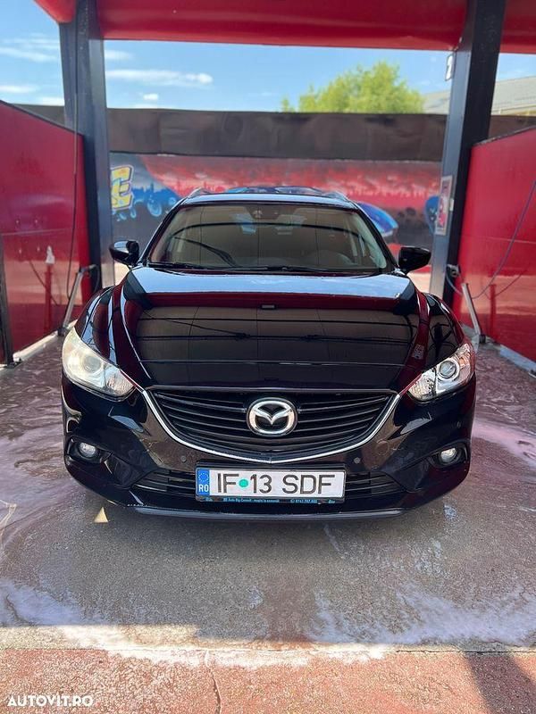 Culoarenegru Utilizat 2013 Mazda 6 Sports-Line Break | 6.500 EUR - Imagine 1/4