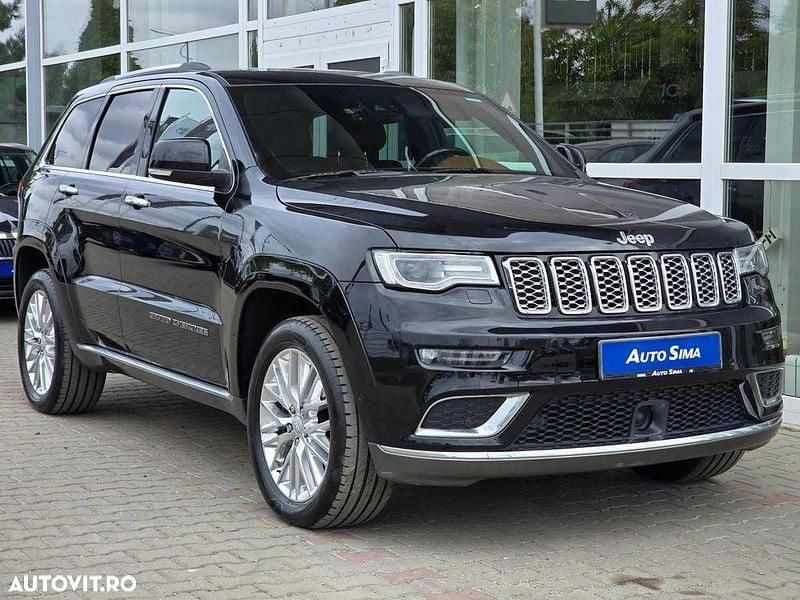 Second-hand Jeep Grand Cherokee Summit 250 CP (183 kW) 2018 Culoarenegru SUV