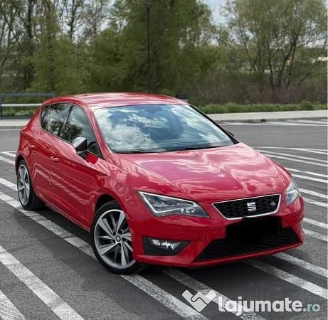 Roșu Utilizat 2013 Seat Leon FR Hatchback | 7.500 EUR (Preț OK) - Imagine 1/4