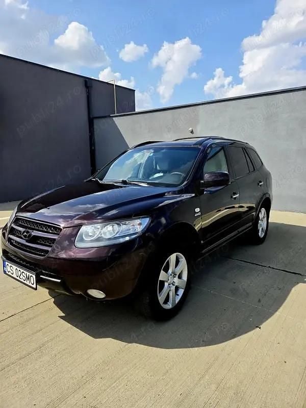 Rosu Utilizat 2007 Hyundai Santa Fe SUV | 4.550 EUR (Preț OK) - Imagine 1/4