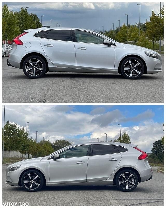 Culoareargint Utilizat 2013 Volvo V40 Momentum Hatchback | 6.750 EUR (Preț OK) - Imagine 1/4