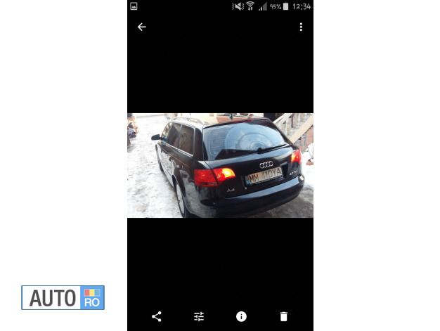 Second-hand Audi A4 145 CP (106 kW) 2008 Negru