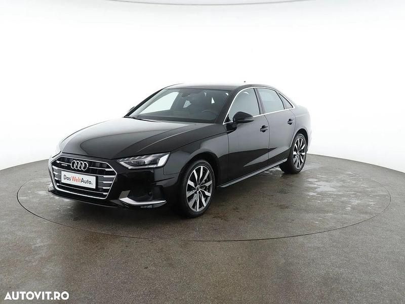 Negru normal Utilizat 2022 Audi A4 Advanced Berlinǎ | 32.600 EUR (Preț OK) - Imagine 1/4