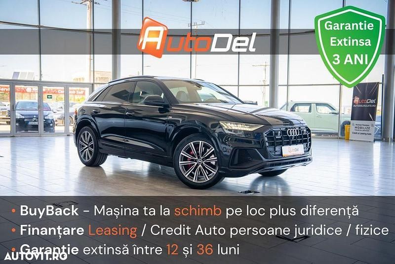 Culoarenegru Utilizat 2022 Audi Q8 S-Line SUV | 68.634 EUR (Preț OK) - Imagine 1/4