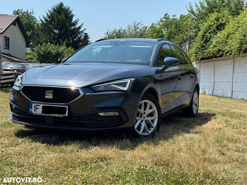 Gri Utilizat 2021 Seat Leon Style Break | 13.900 EUR (Preț OK) - Imagine 1/4