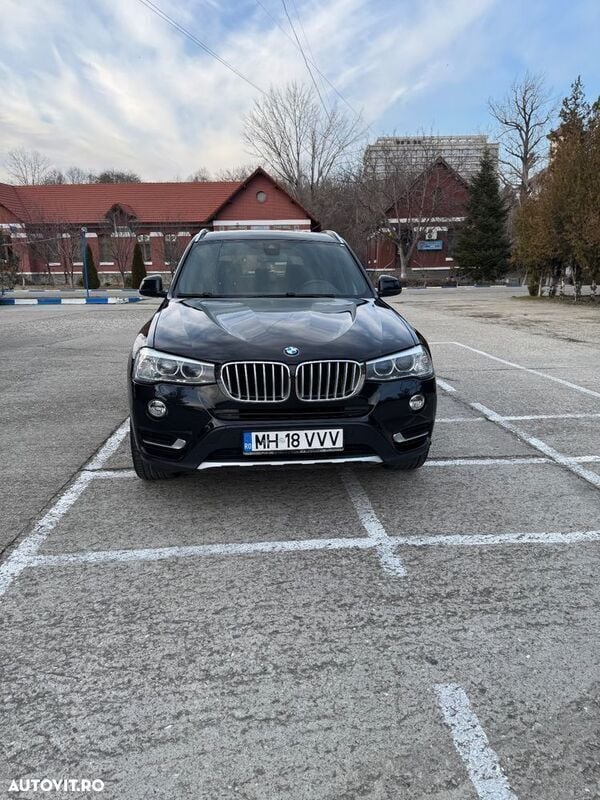 Negru Utilizat 2015 BMW X3 Luxury Line SUV | 15.500 EUR (Super Preț) - Imagine 1/4