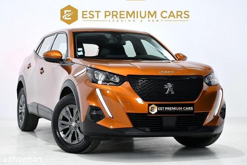 Culoareportocaliu Utilizat 2021 Peugeot 2008 Allure SUV | 14.989 EUR (Preț bun) - Imagine 1/4