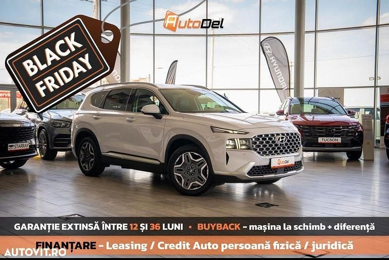 Alb Utilizat 2021 Hyundai Santa Fe SUV | 29.998 EUR (Preț OK) - Imagine 1/4