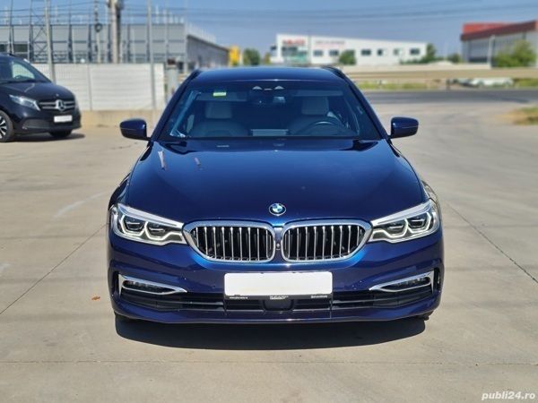 Albastru Utilizat 2018 BMW 520 Luxury Line Break | 31.990 EUR - Imagine 1/4