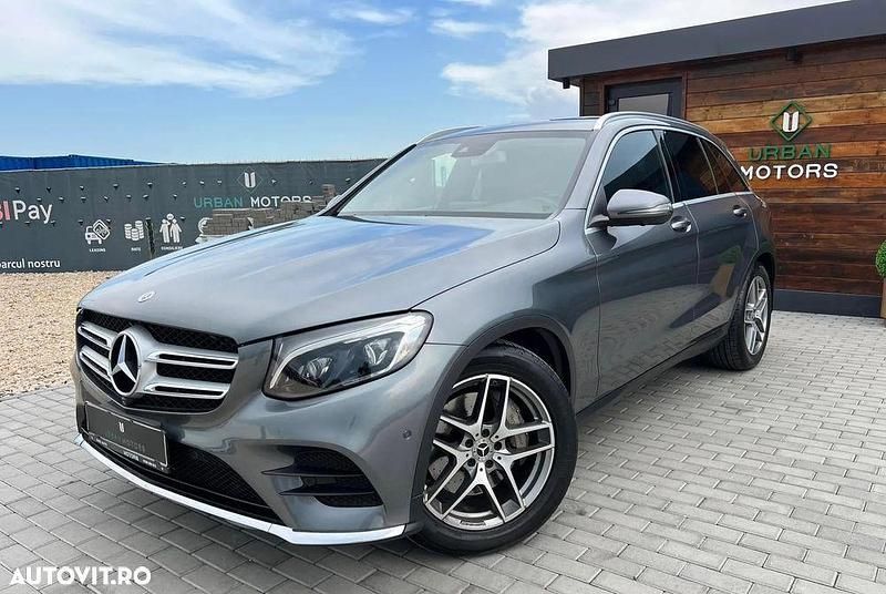 Gri Utilizat 2016 Mercedes GLC250 AMG line SUV | 21.490 EUR (Preț bun) - Imagine 1/4
