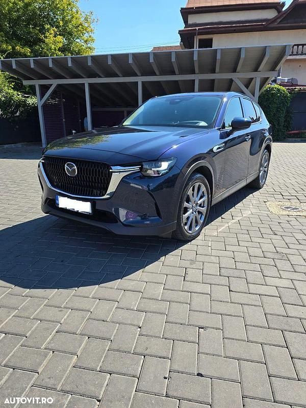 Culoarealbastru Utilizat 2023 Mazda CX-60 Exclusive-Line SUV | 48.000 EUR (Scump) - Imagine 1/4