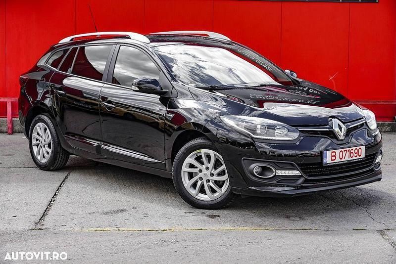 Negru Utilizat 2015 Renault Mégane GrandTour LIMITED Break | 6.490 EUR (Preț OK) - Imagine 1/4