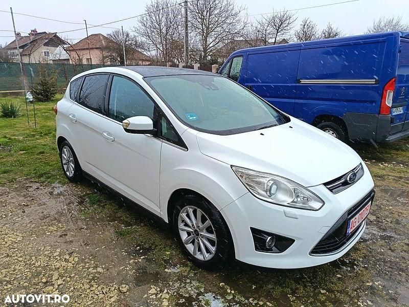 Second-hand Ford C-MAX Titanium 125 CP (91 kW) 2015 Culoarealb Monovolum