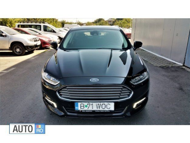 Negru Utilizat 2016 Ford Mondeo Berlinǎ | 14.990 EUR - Imagine 1/4