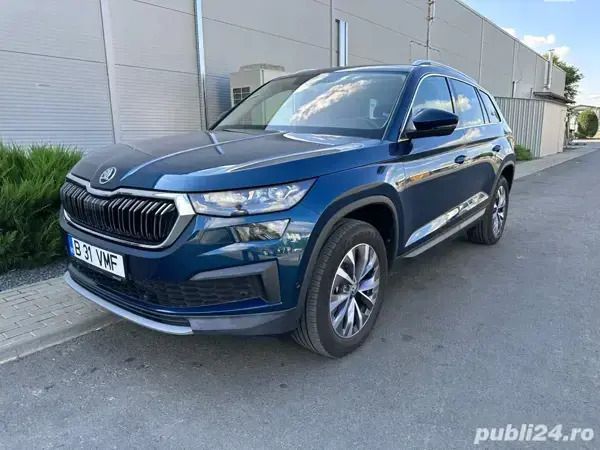 Albastru Utilizat 2024 Skoda Kodiaq Style SUV | 37.350 EUR (Preț OK) - Imagine 1/4
