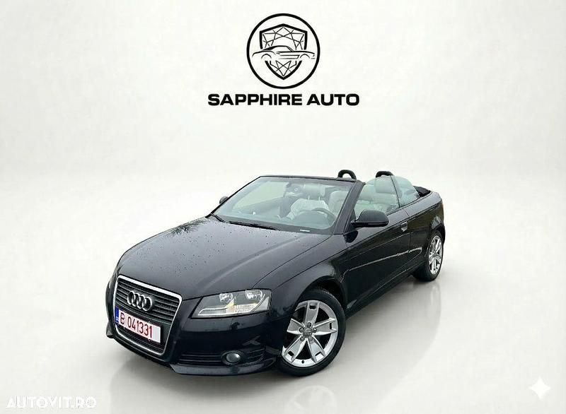 Second-hand Audi A3 Cabriolet Ambition 200 CP (147 kW) 2008 Culoarenegru Cabrio