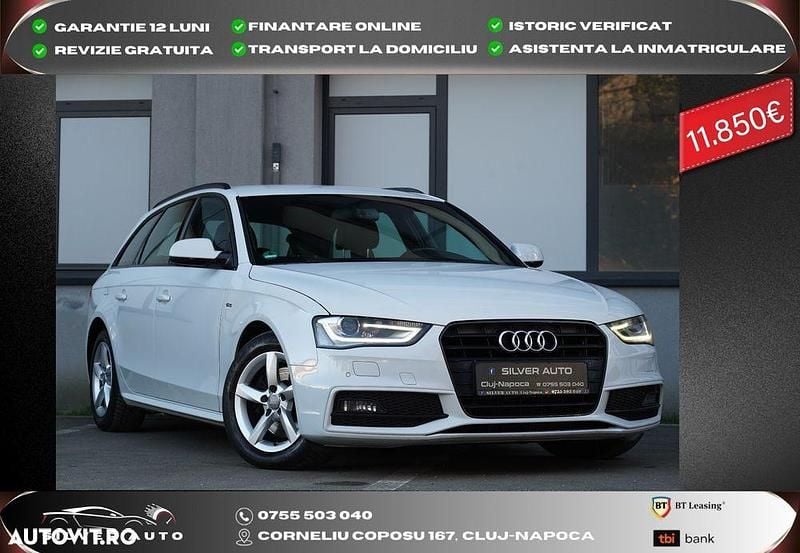 Culoarealb Utilizat 2015 Audi A4 S-Line Break | 11.850 EUR (Preț OK) - Imagine 1/4