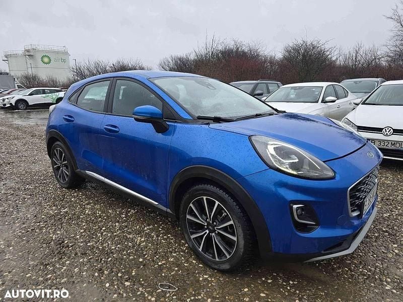 Second-hand Ford Puma 125 CP (91 kW) 2021 Culoarealbastru SUV